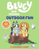 Bluey: Outdoor Fun: A Coloring Book