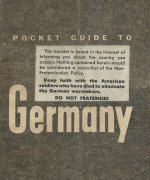 United States Army Pocket Guide To Germany