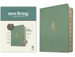 NLT Wide Margin Bible, Filament Enabled (Leatherlike, Sage Green Palm, Indexed, Red Letter)
