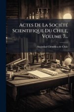 Actes De La SociÃ(c)tÃ(c) Scientifique Du Chile, Volume 7...