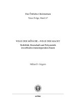 Wege der Mönche - Wege der Macht