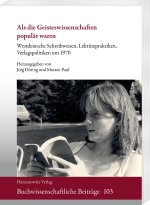 Als die Geisteswissenschaften populär waren