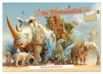 Im Tierparadies - Fantasie und Surrealismus (Tischkalender 2026 DIN A5 quer), CALVENDO Monatskalender