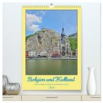 Belgien und Holland, schöne Städte in Belgien und Holland erleben (hochwertiger Premium Wandkalender 2026 DIN A2 hoch), Kunstdruck in Hochglanz
