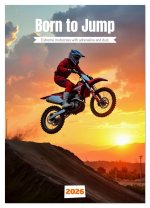 Born to Jump - Extreme motocross with adrenaline and dust (Wall Calendar 2026 DIN A4 portrait), CALVENDO 12 Month Wall Calendar