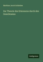 Zur Theorie des Erkennens durch den Gesichtssinn