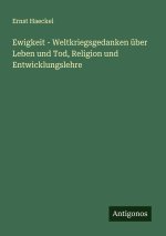 Ewigkeit - Weltkriegsgedanken über Leben und Tod, Religion und Entwicklungslehre