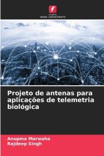 Projeto de antenas para aplicações de telemetria biológica