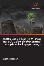 Ramy zarz¿dzania wiedz¿ na potrzeby skutecznego zarz¿dzania kryzysowego
