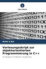 Vorlesungsskript zur objektorientierten Programmierung in C++