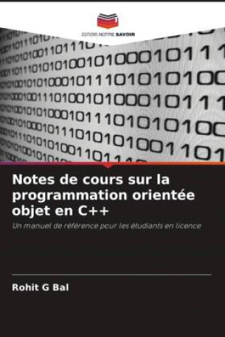 Notes de cours sur la programmation orientée objet en C++