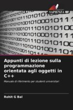 Appunti di lezione sulla programmazione orientata agli oggetti in C++