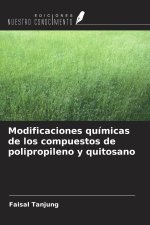 Modificaciones químicas de los compuestos de polipropileno y quitosano