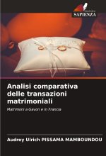 Analisi comparativa delle transazioni matrimoniali