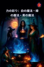 力の彩り：白の魔法・緑の魔法・青の魔ૢ