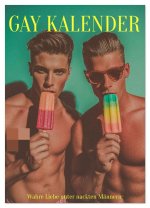 Gay Kalender - Wahre Liebe unter nackten Männern (Wandkalender 2026 DIN A3 hoch), CALVENDO Monatskalender