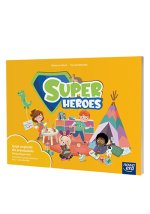 Super Heroes. Język angielski. Wychowanie przedszkolne 3/4-latki. Karty aktywności.