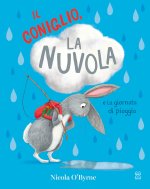 coniglio, la nuvola e la giornata di pioggia