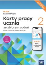 NOWA MATeMAtyka 2. Liceum i technikum. Karty pracy ucznia. Zakres podstawowy. Nowość 2025