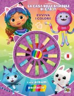 Evviva i colori! La casa delle bambole di Gabby. Il mio album pastello