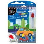 Magiczna wielorazowa kolorowanka wodna Kidea Pojazdy