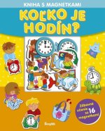 Kniha s magnetkami: Koľko je hodín?