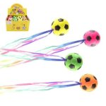 Gummiball mit Kometenschweif