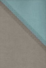 NIV Application Bible, Leathersoft, Teal/Grey, Red Letter, Thumb Indexed, Comfort Print