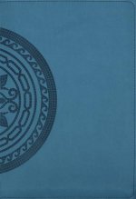 NIV Application Bible, Large Print, Leathersoft, Teal, Red Letter, Comfort Print