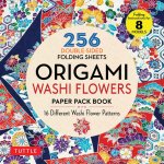 Origami Washi Flowers Paper Pack Book