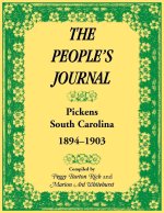 The People's Journal, Pickens, South Carolina, 1894-1903, Historical and Genealogical Abstracts
