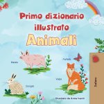 First Picture Dictionary - Animals (Italian Children's Book)