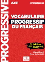 Vocabulaire Progressif du français. Niveau intermédiaire. Livre de l'élève avec ressources numériques