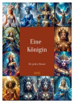 Eine Königin für jeden Monat (Wandkalender 2026 DIN A3 hoch), CALVENDO Monatskalender