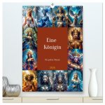 Eine Königin für jeden Monat (hochwertiger Premium Wandkalender 2026 DIN A2 hoch), Kunstdruck in Hochglanz