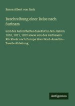Beschreibung einer Reise nach Surinam