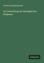 Zur Darstellung des theologischen Studiums