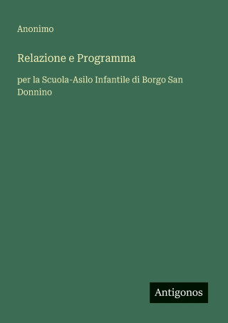 Relazione e Programma