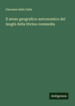 Il senso geografico-astronomico dei luoghi della Divina commedia