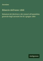 Bilancio dell'anno 1868