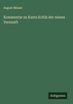 Kommentar zu Kants Kritik der reinen Vernunft
