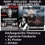 Eisbrecher - Bundle - LIMITED: Signierte Fotokarte + XL Poster + Sticker + Titel Story Sonic Seducer 10-24