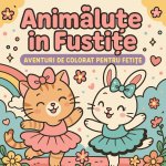 Anim¿lu¿e în Fusti¿e - Aventuri de Colorat pentru Feti¿e