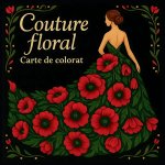 Couture floral Carte de Colorat