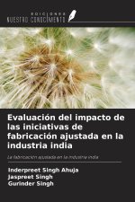 Evaluación del impacto de las iniciativas de fabricación ajustada en la industria india