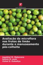 Avaliação da microflora nos frutos de limão durante o manuseamento pós-colheita