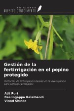 Gestión de la fertirrigación en el pepino protegido
