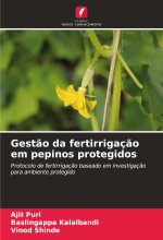 Gestão da fertirrigação em pepinos protegidos