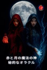 赤と月の魔法の神秘的なオラクル