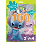 100 samolepiek s maľovankovými listami Lilo & Stitch